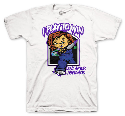 Retro 12 Dark Concord Play To Win Shirt