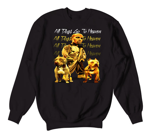 Retro 4 Lightning All Dogs Sweater