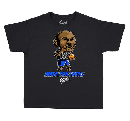 Kids - Racer Blue 3 Made You Look Shirt