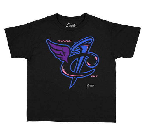 children clothing matching with foamposite gradient sole collection 