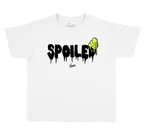 Phosphor 7 yeezy collection matches kids tees