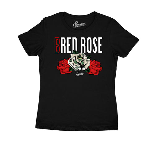 Womens - Lipstick 14 Bred Bred Rose Shirt