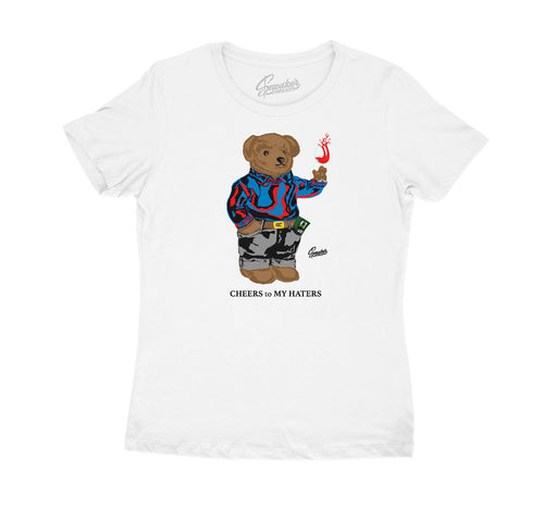 Women's Jordan 4 what the 4 sneaker tees match retro  4s shoes.