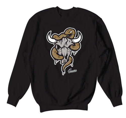 Black Sweater collection for men designed to match the yeezy earth sneaker collection 