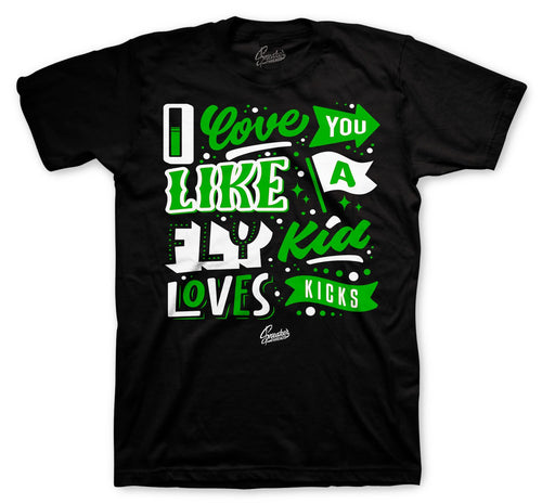 Pine Green Jordan 1 sneaker collection has matching t shirt collection