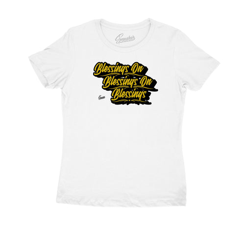 Female shirt collection designed to match the Jordan 6 DMP sneaker collection perfect