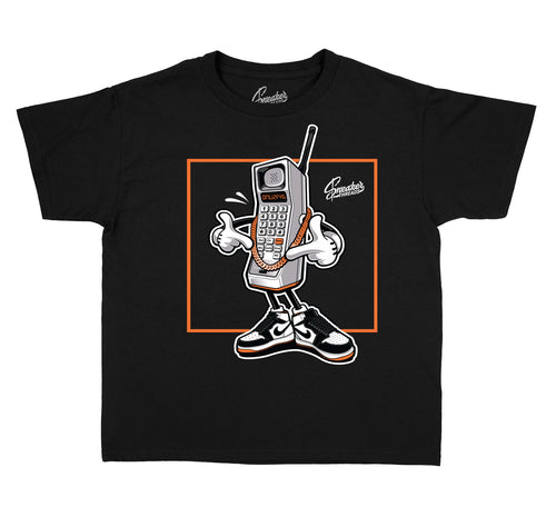 Kids - Electro Orange 1 OG Hustler Shirt