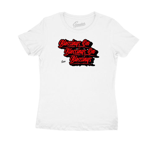ladies shirts made to match the Jordan 11 retro bred sneakers
