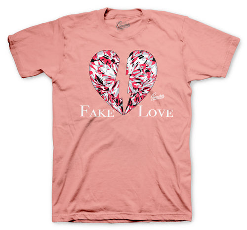 Retro Rust Pink Love Shirt