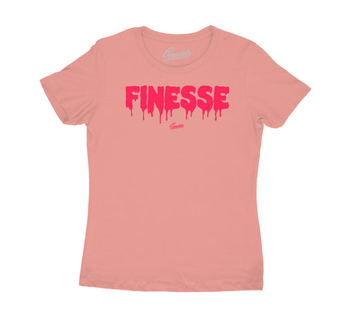 Womens - Rust Pink Finesse Shirt