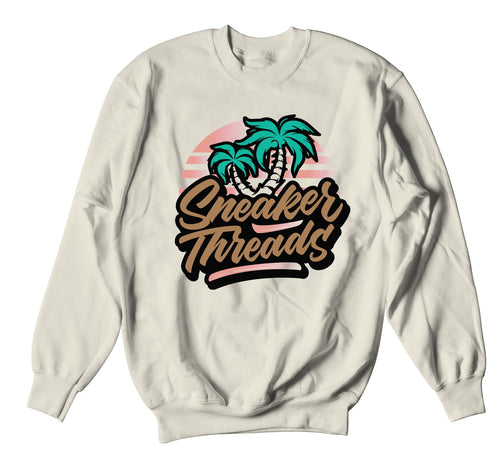 Super bowl LIV sweaters match retro 10 sneaker perfectly.