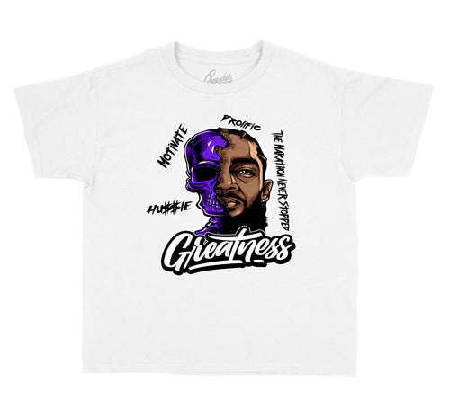 Kids - Purple Metallic 4 Great Nip Shirt