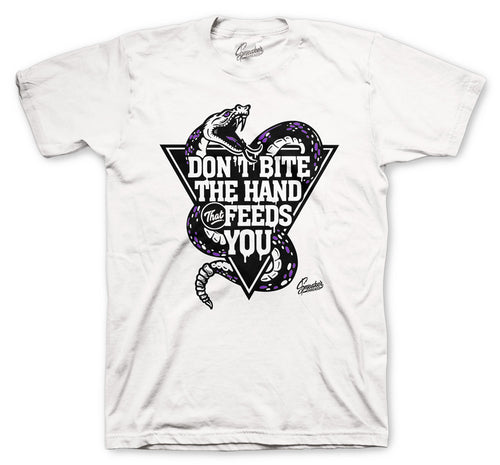 Purple Court Jordan 1 sneaker collection matching with guys t-shirt collection  