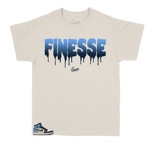 Jordan 1 kids sneaker unc obsidian sneaker collection matches kids shirts