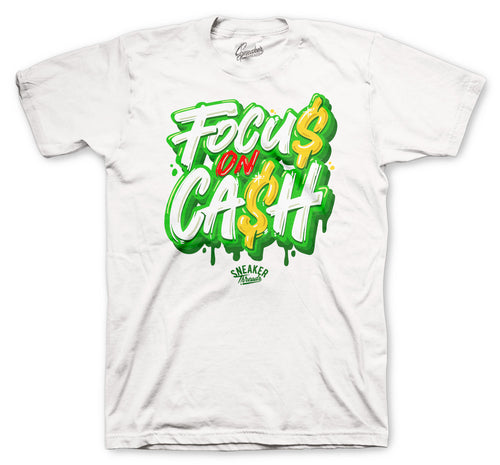 Retro 1 Lucky Green Focus On Cash Shirt