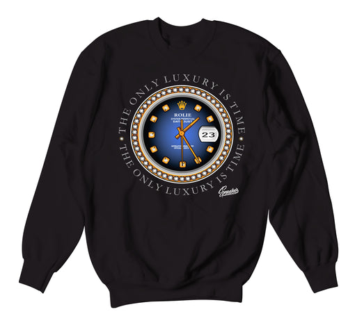 Retro 1 Dark Marina Rolie Time Sweater