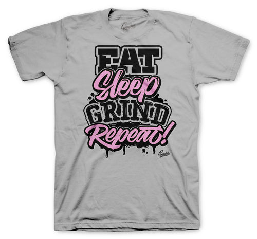 silver tees made to match the Jordan 7 hare 2.0 sneaker collection 