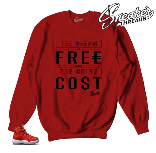 Jordan 11 win like 96 sweaters | Dream cost sweater.