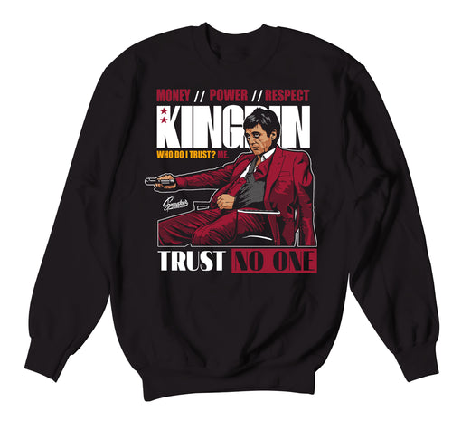 Retro 3 Cardinal Red Trust Issues Sweater