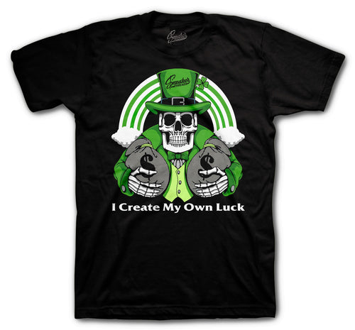 Retro 13 Lucky Green My Own Luck Shirt