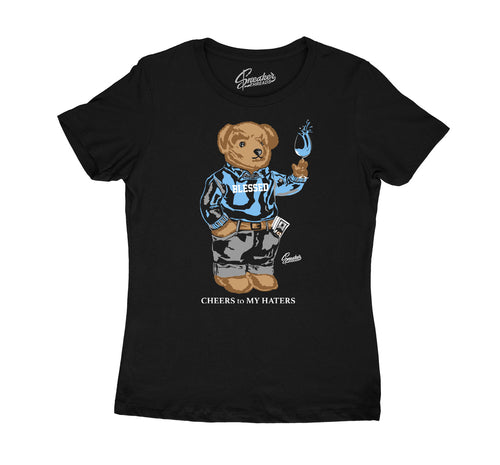 Womens - University Blue 1 Cheers Bear Shirt