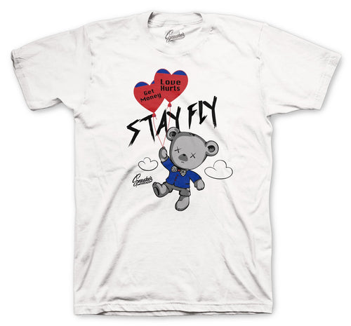 Jordan 4 loyal blue sneaker tees match retro 4s loyal blue.