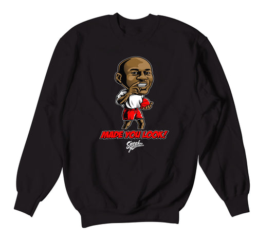 crewneck sweater collection designed to match Jordan 1 '85 sneakers