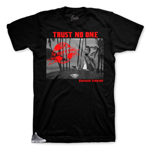 Jordan 13 Atmosphere Scarface shirt to match sneakers