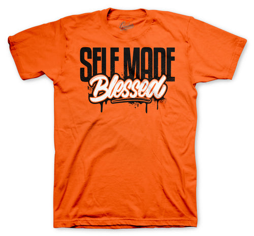 Retro 1 Electro Orange Self Made Shirt