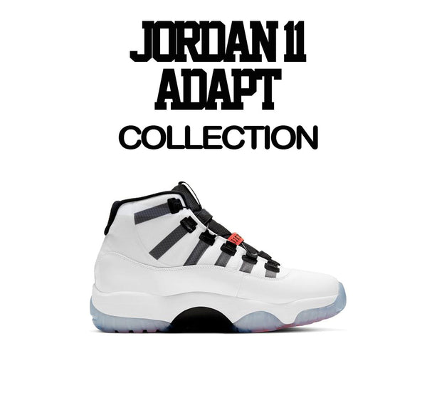Jordan 11 adapt sneaker tees match retro 11s | Shirt Match adapt 11s