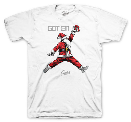 Retro 11 Cool Grey Air Santa Shirt