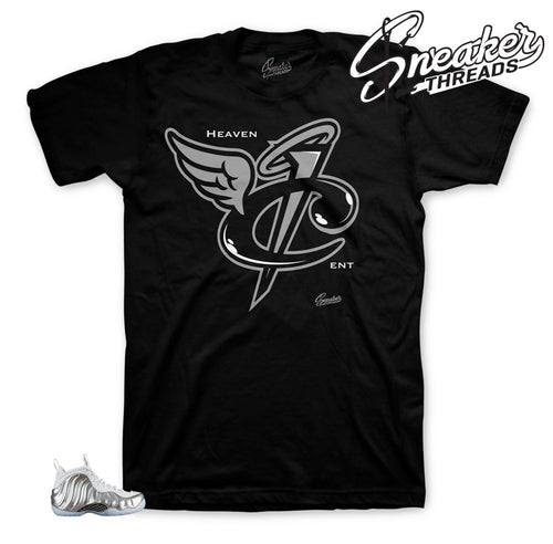 Foamposite chrome tees match foam | #1 foam sneaker tees store.