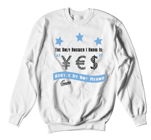 Sweatshirt collection designed to match the unc 3s