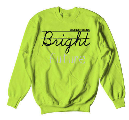 Sweatshirt collection made for men matching Jordan 4 neon volt retro sneakers