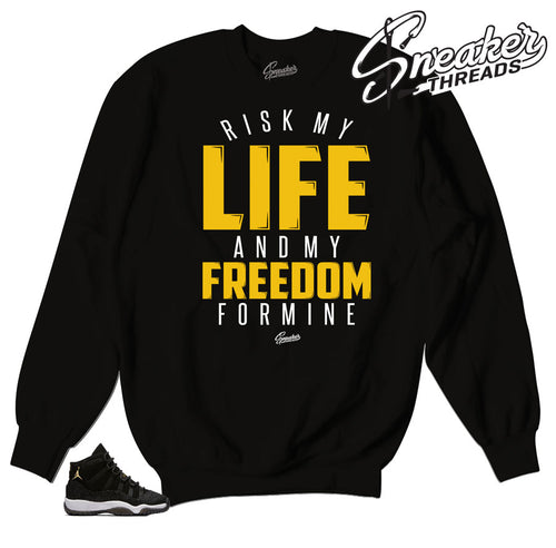 Jordan 11 sweaters match stingray 11 | Official sweaters match