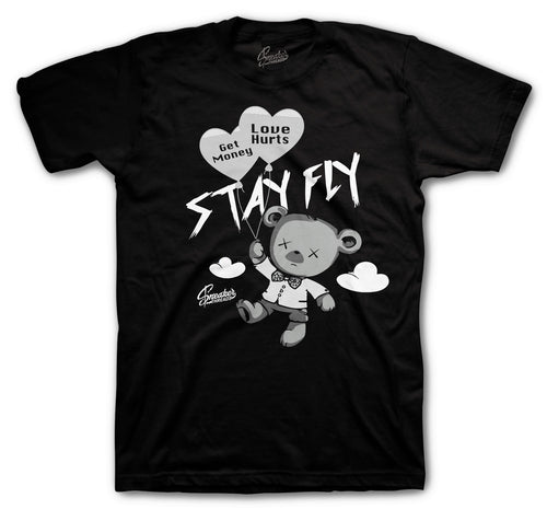 Black tees created to match the air max 90 metallic sneaker collection 