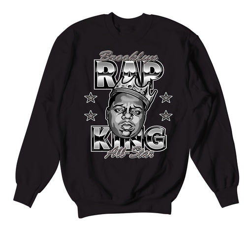 Retro 11 Cool Grey Rap King Sweater