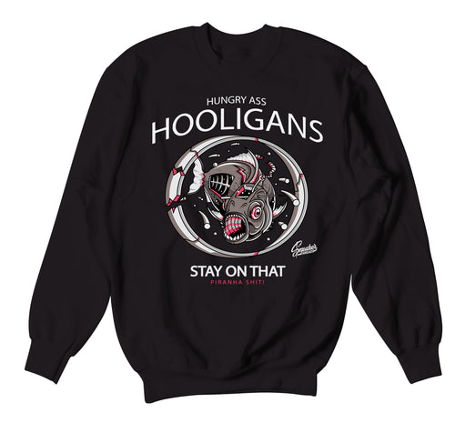 Retro 4 Taupe Haze Hooligans Sweater