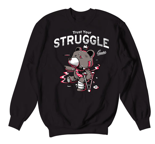 Retro 4 Taupe Haze Trust Your Struggle Sweater