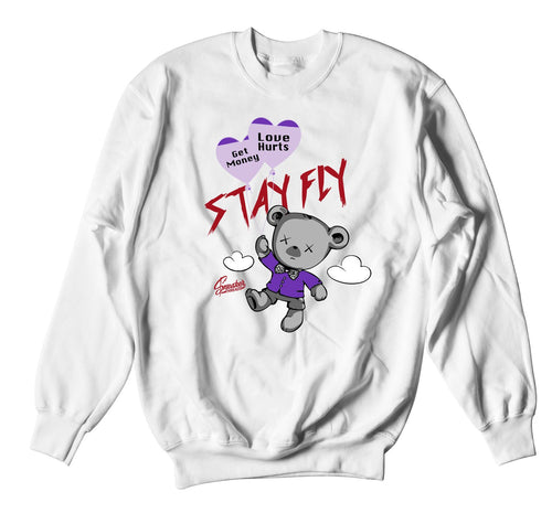 Sweater collection designed to match the nike sb dunk plum shoe collection 