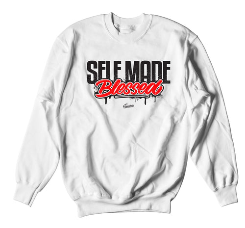 sweater crewnecks designed to match the foamposite pro white black sneaker collection