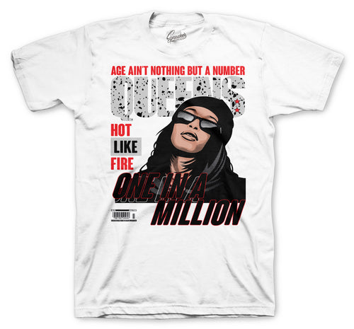 Retro 4 Tech Grey Queens Shirt