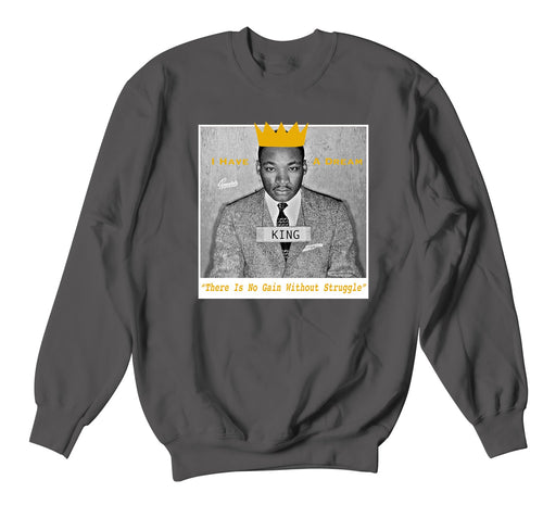Sweatshirt collection has matching sneaker
