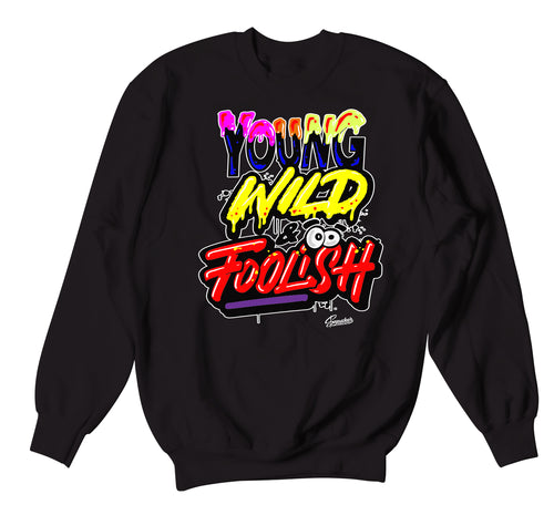 Retro 5 What The Young Wild Sweater