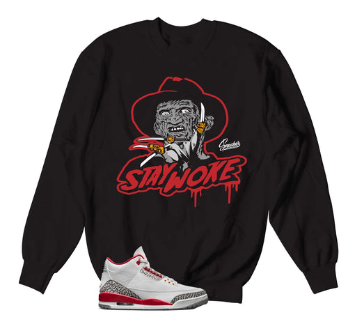 Sneaker sweaters match Jordan 3 