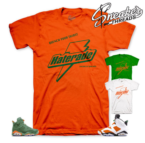 Fresh sneakers shirt match Jordan 6 gatorade be like mike.