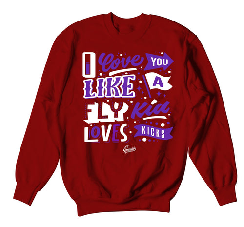 Dunk SB Plum shoe collection has matching mens sweatshirt collection 