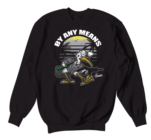 Retro 5 Anthracite By Any Means Sweater