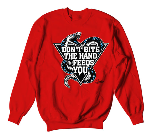 Retro 1 NC To CHI Don't Bite Sweater