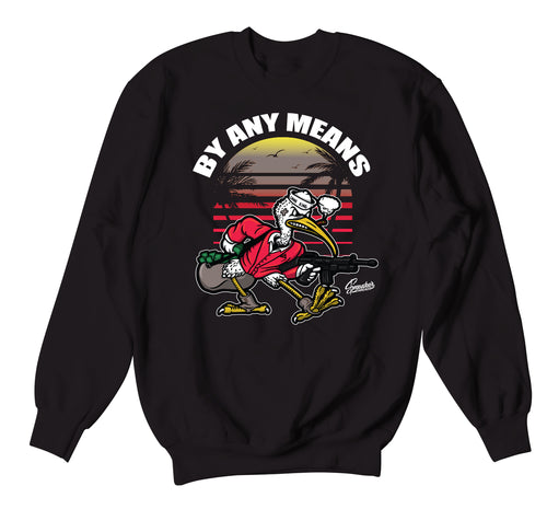 Retro 4 Taupe Haze By Any Means Sweater